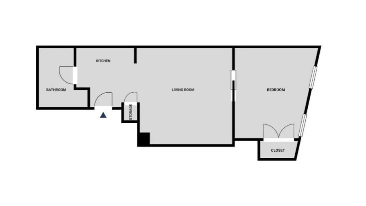 Apartment West Village 1Br W High Ceilings Skylight Wd Nyc-1172 New York